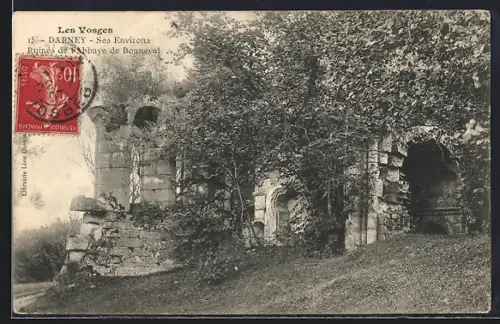 AK Darney, Ruines de l`Abbaye de Bonneval