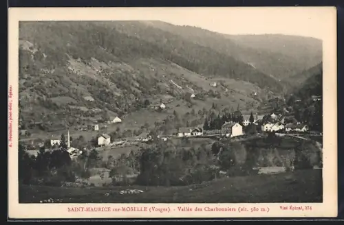 AK Saint-Maurice-sur-Moselle /Vosges, Vallée des Charbonniers