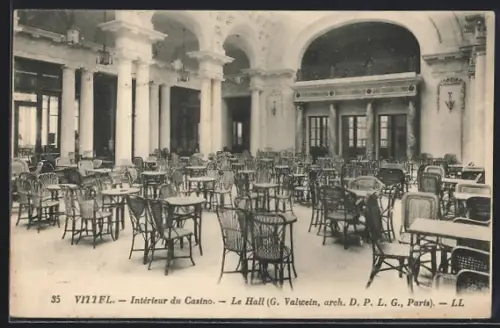 AK Vittel, Intérieur du Casino, Le Hall