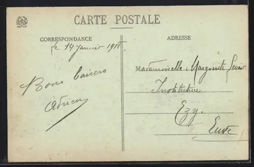 AK Saint-Dié /Vosges, Vue générale prise du clocher de l`Église St-Martin