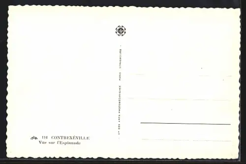 AK Contrexéville, Vue sur l`Esplanade