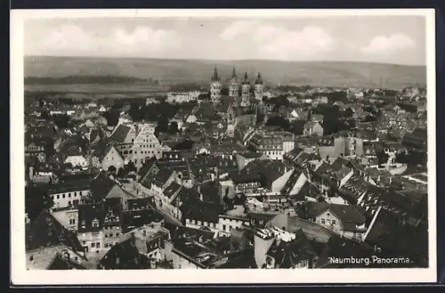AK Naumburg / Saale, Panorama des Ortes