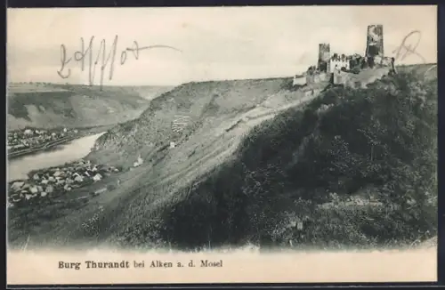 AK Alken a. d. Mosel, Burg Thurant
