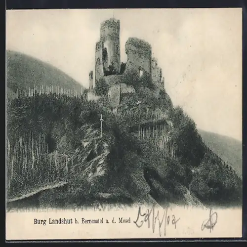 AK Berncastel a. d. Mosel, Burg Landshut