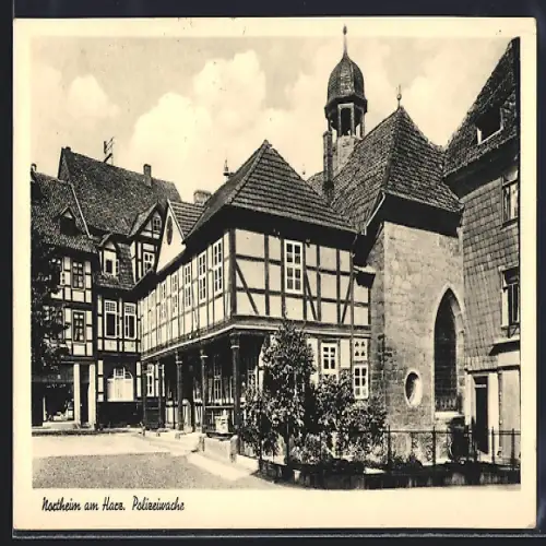 AK Northeim am Harz, Blick auf die Polizeiwache