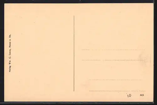 AK Neuss a. Rh., Partie an der Münsterkirche