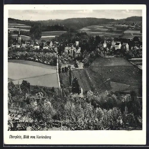 AK Oberpleis, Blick vom Hartenberg
