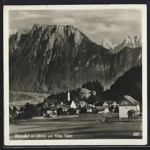 AK Oberaudorf, Zahmer und Wilder Kaiser
