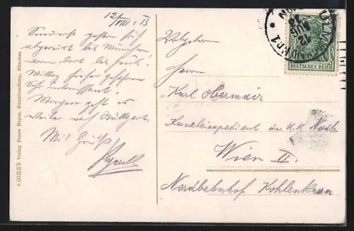 AK Ulm a. D., Rathaus u. Münster