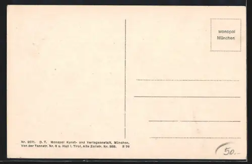 AK Wallgau a. d. Isar, Ortsansicht mit Alpenpanorama