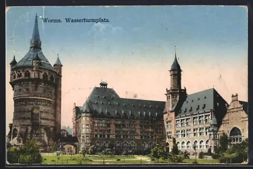 AK Worms, Wasserturmplatz