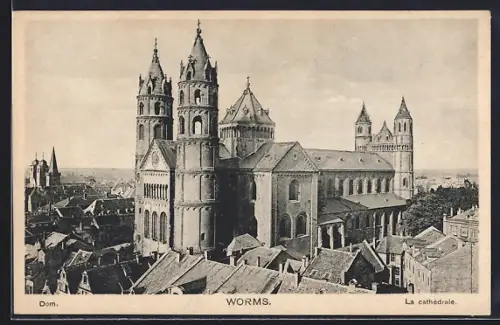 AK Worms, Blick auf den Dom