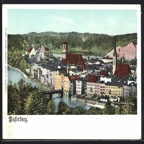 AK Wasserburg / Bodensee, Gesamtansicht