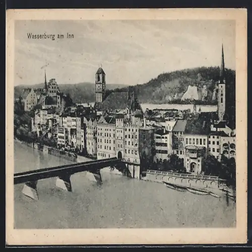 AK Wasserburg a. Inn, Gesamtansicht