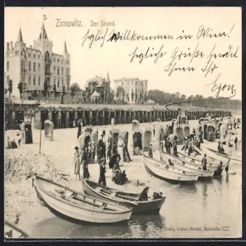 AK Zinnowitz, Der Strand