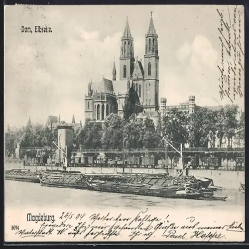 AK Magdeburg, Dom, Elbseite