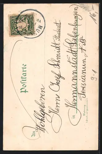 AK Jubelnde Burenkrieger und Porträt von Paul Krüger