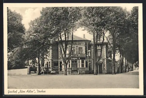 AK Itzehoe, Gasthof Zum Adler, Bes. Heinrich Dammann