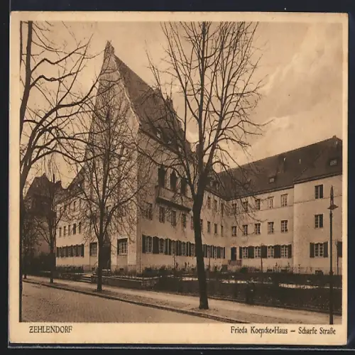 AK Zehlendorf, Frieda Koencke-Haus, Scharfe Strasse
