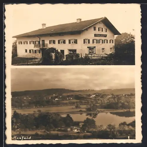 Foto-AK Seefeld / Obb., Bäckerei A. Jungbauer