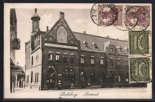 AK Perleberg, Kaiserliches Postamt