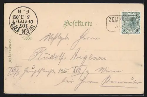 AK Haugsdorf, Treiben auf dem Hauptplatz