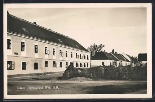 AK Göpfritz a. d. Wild, Strassenpartie