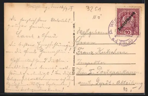 AK Purgstall /N.-Oe., Partie an der Erlaf