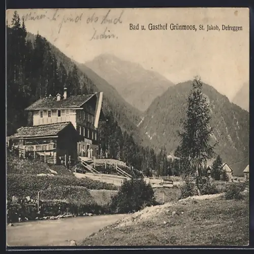AK St. Jakob in Defereggen, Bad und Gasthof Grünmoos