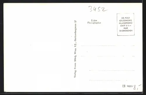 AK Atzenbrugg, Strassenpartie mit Wohnhäusern