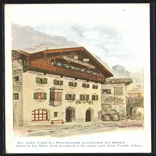 AK Kufstein, Weinhaus Auracher Löchl