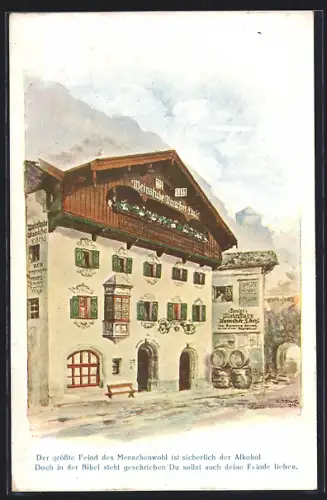 AK Kufstein, Weinhaus Auracher Löchl