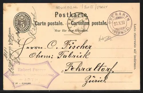 Lithographie Neuchâtel, Fabrique de Chocolat Ph. Suchard