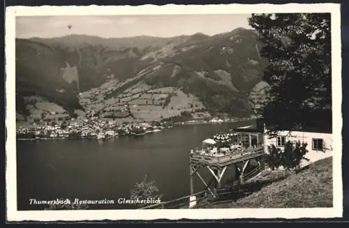 AK Zell am See, Thumersbach, Restaurant Gletscherblick