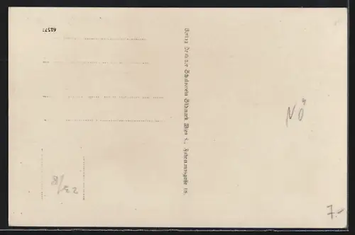 AK St. Martin im Waldviertel, Teilansicht mit Kirche