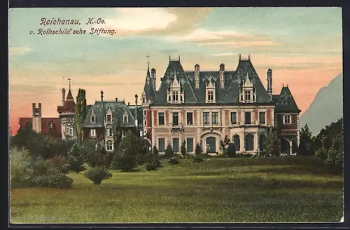 AK Reichenau /N.-Oe., v. Rothschild`sche Stiftung