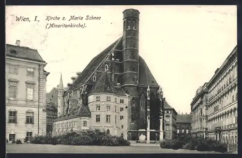 AK Wien, Kirche z. Maria Schnee, Minoritenkirche