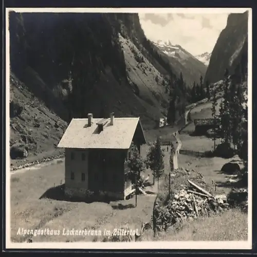 AK Mayrhofen im Zillertal, Alpengasthaus Lacknerbrunn