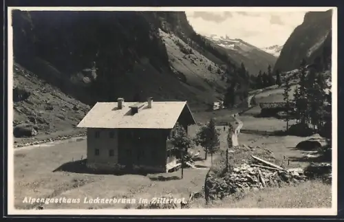 AK Mayrhofen im Zillertal, Alpengasthaus Lacknerbrunn
