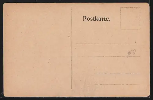 Künstler-AK Semmering, Burgruine Klamm mit Kirche