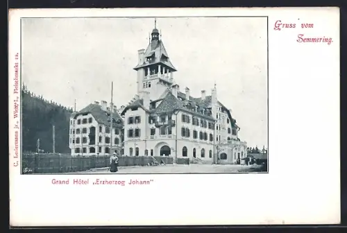 AK Semmering, Grand Hotel Erzherzog Johann