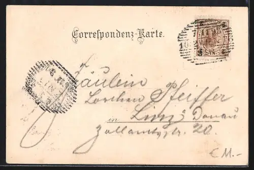 Lithographie Semmering, Ruine Klamm, Kirche Maria Schutz