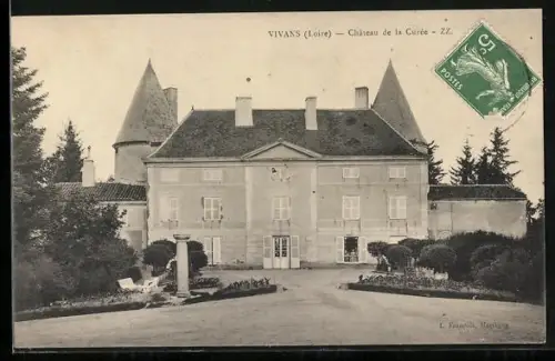 AK Vivans /Loire, Château de la Cureé