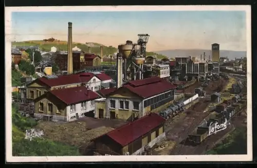 AK Saint-Étienne /Loire, Puits Chatelus et Couriot