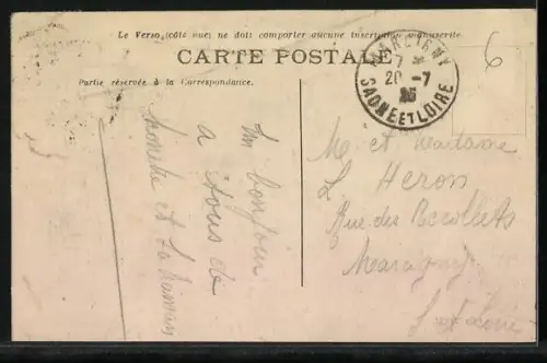 AK St-Bonnet-le-Château /Loire, Vue générale de la belle station climatique