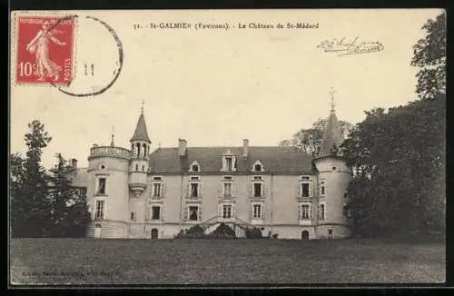AK St-Galmier, Le Château de St-Médard
