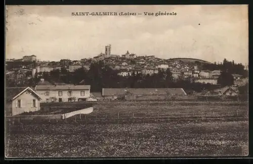 AK Saint-Galmier /Loire, Vue générale