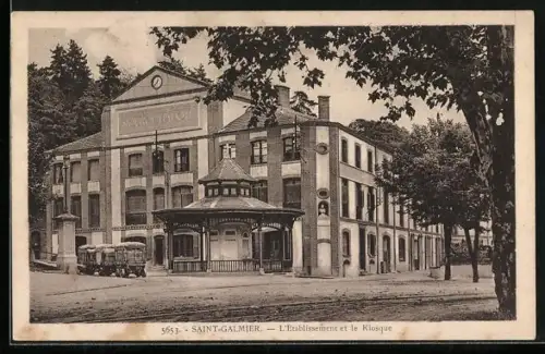 AK Saint-Galmier, L`Établissement et le Kiosque