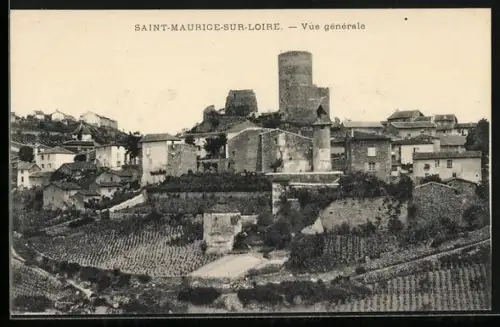 AK Saint-Maurice-sur-Loire, Vue générale