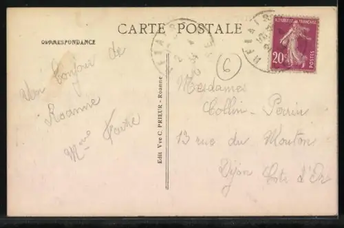 AK Saint-Haon-le-Châtel /Loire, La Madone